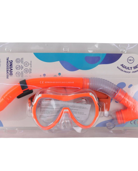 KZLD-AK301-121CS MASKE SNORKEL SET OZEL CAM 24