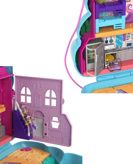 GKJ63 Polly Pocket Çanta Olabilen Micro Oyun Setleri / +4 yaş GKJ63 Polly Pocket Çanta Olabilen Micro Oyun Setleri / +4 yaş
