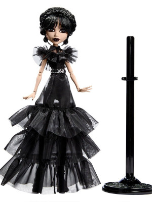 HXJ03 Monster High Wednesday Balo Elbiseli Bebek HXJ03 Monster High Wednesday Balo Elbiseli Bebek