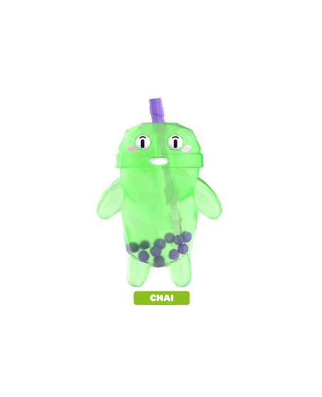 12387 SUN-BTF-FİGÜR BUBBLE TEA CRYSTAL BOBA PALS SERIES 14CM 6A
