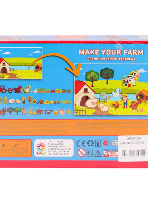 LC7984 Manyetik Aktivite Çiftlik -Laçokids LC7984 Manyetik Aktivite Çiftlik -Laçokids
