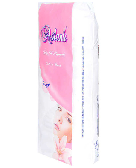 İdrofil Pamuk 50 Gr Paket Cotton Wool