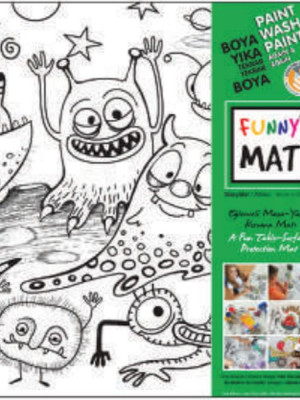 Funny Mat - Uzaylılar 33,5x48cm Funny Mat - Uzaylılar 33,5x48cm