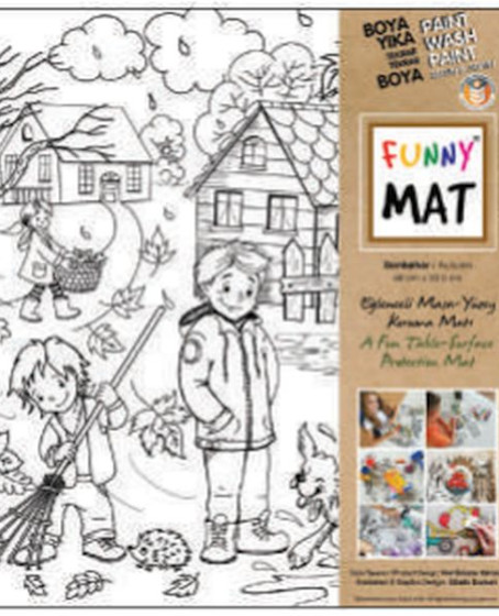 Funny Mat - Sonbahar 33,5 X 48 Cm