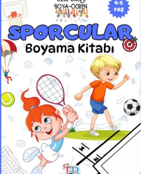 Sporcular Boyama Kitabı