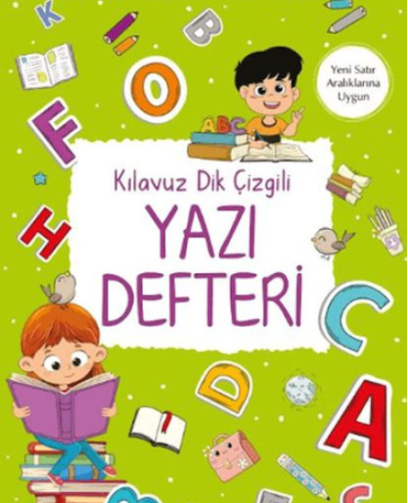 Kılavuz Dik Çizgili Yazı Defteri (Büyük Boy) Kılavuz Dik Çizgili Yazı Defteri (Büyük Boy)