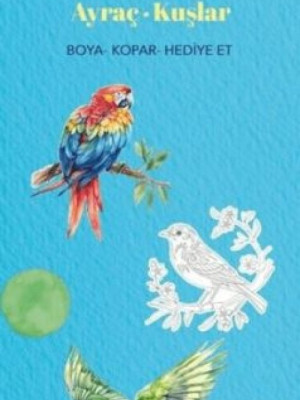 Mandala Ayraç - Kuşlar