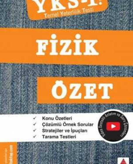 Delta Kültür YKS 1. Oturum Fizik Özet (TYT) Delta Kültür YKS 1. Oturum Fizik Özet (TYT)
