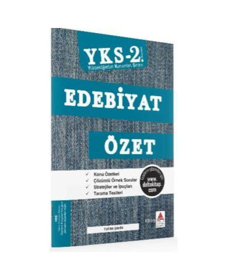 Delta Kültür YKS 2. Oturum Edebiyat Özet