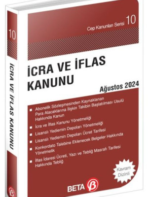 Cep 10 - İcra ve İflas Kanunu