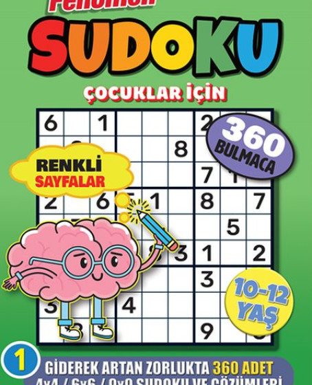 Fenomen Çocuklar İçin Sudoku 10-12 Yaş Fenomen Çocuklar İçin Sudoku 10-12 Yaş