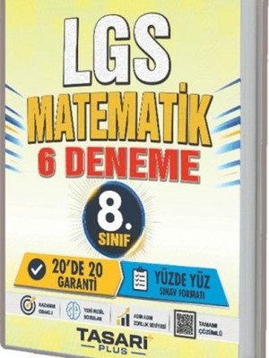 Tasarı 8. Sınıf LGS Matematik 6 Çözümlü Deneme Tasarı 8. Sınıf LGS Matematik 6 Çözümlü Deneme