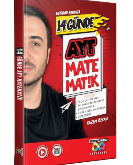 Doktrin YKS AYT Sıfırdan Sonsuza 14 Günde Matematik Video Takip Kitabı - Kazım Özcan Doktrin YKS AYT Sıfırdan Sonsuza 14 Günde Matematik Video Takip Kitabı - Kazım Özcan