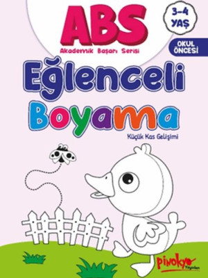 ABS 3-4 Yaş Eğlenceli Boyama
