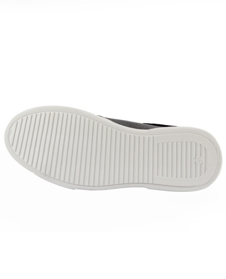 Erkek Sneaker Hakiki Deri Spor Ayakkabı Lacivert