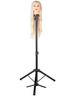 Kuaför Eğitim Mankeni İçin Ayaklı Metal Tripod / Siyah + Taşıma Çantası Kuaför Eğitim Mankeni İçin Ayaklı Metal Tripod / Siyah + Taşıma Çantası