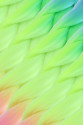 Afrika Örgülük Ombreli Sentetik Saç 100 Gr. / Açık Mavi / Neon Sarı / Pembe