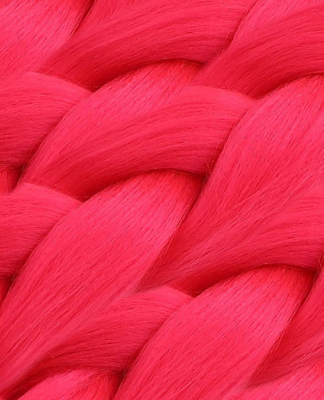 Sentetik Örgülük Saç Esperer 100 Gr. / Koyu Pembe