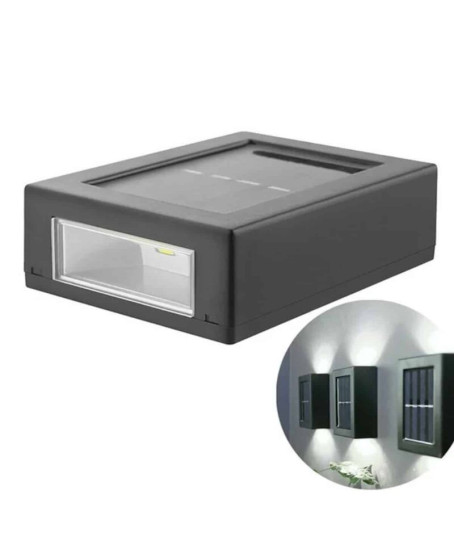 Solar Lamba Dekoratif Aplik Su Geçirmez Led Işıklı Duvar Lambası Solar Lamba Dekoratif Aplik Su Geçirmez Led Işıklı Duvar Lambası