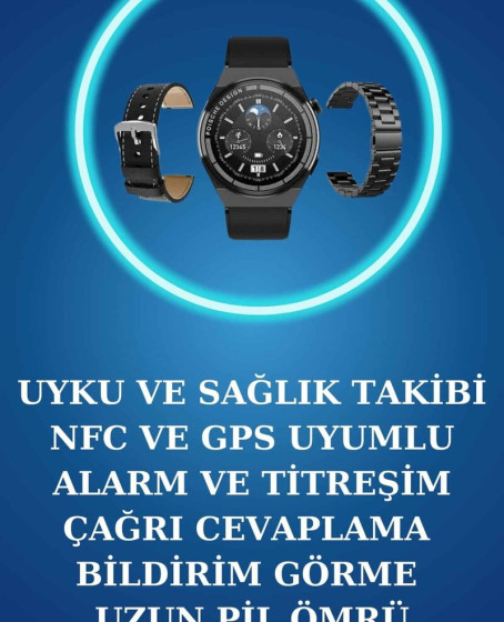 Akıllı Saat ve Kulaklık Seti Bildirim Görme Arama Cevaplama ANC Özelliği