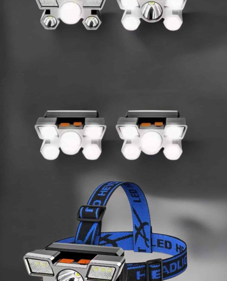 Balıkçı Kafa Lambası Led Işık 4 Farklı Mod Esnek ve Ayarlanabilir Balıkçı Kafa Lambası Led Işık 4 Farklı Mod Esnek ve Ayarlanabilir