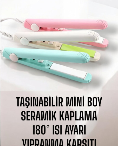 Seramik Kaplama Taşınabilir Mini Saç Düzleştirici Seyahat Dostu Tasarım Seramik Kaplama Taşınabilir Mini Saç Düzleştirici Seyahat Dostu Tasarım