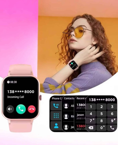 Akıllı Saat iOS ve Android ile Uyumlu Şık ve Çok Fonksiyonlu