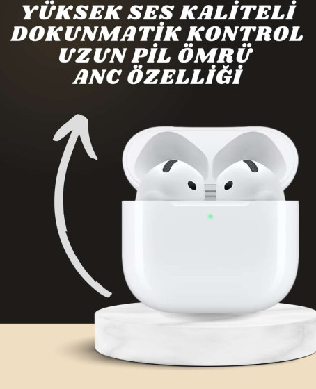 7 Kordonlu Akıllı Saat Ve Yeni Nesil Kulaklık Dokunmatik Ekran Android ve İOS Uyumlu