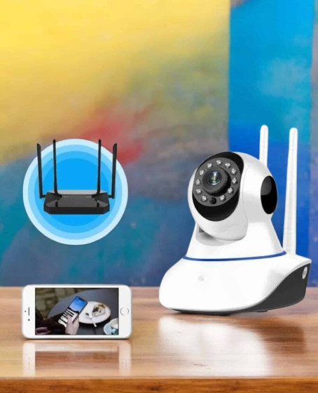 Wifi Kamera Ev Kamerası Gece Görüşlü Kablosuz Bebek Izleme Kamerası Wifi Kamera Ev Kamerası Gece Görüşlü Kablosuz Bebek Izleme Kamerası