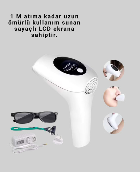 Hasuba IPL Lazer Epilasyon Cihazı HS-262 Ev Tipi Kullanım İçin Hasuba IPL Lazer Epilasyon Cihazı HS-262 Ev Tipi Kullanım İçin