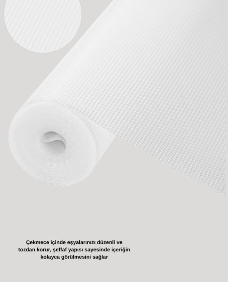 10 Metre Dayanıklı Plastik Silikonlu Çekmece Düzenleyici