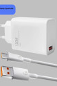 120 Watt Güçlü Hızlı Şarj Adaptörü Huawei P30 P40 Mate 20 Pro Uyumlu