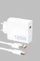 120 Watt Güçlü Hızlı Şarj Adaptörü Huawei P30 P40 Mate 20 Pro Uyumlu