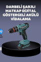 Güçlü Şarjlı Matkap Vidalama Çift Batarya
