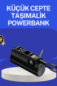 PD 20W Hızlı Şarjlı Kablolu Kablosuz Kullanım Powerbank PD 20W Hızlı Şarjlı Kablolu Kablosuz Kullanım Powerbank