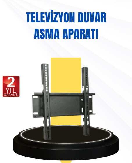 LED TV Askı Aparatı 32-42 İnç Uyumlu Sağlam Çelik Kompakt Tasarım