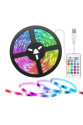5 Metre RGB LED Şerit Kumandalı 5050 Renk Değiştiren LED Strip 5 Metre RGB LED Şerit Kumandalı 5050 Renk Değiştiren LED Strip