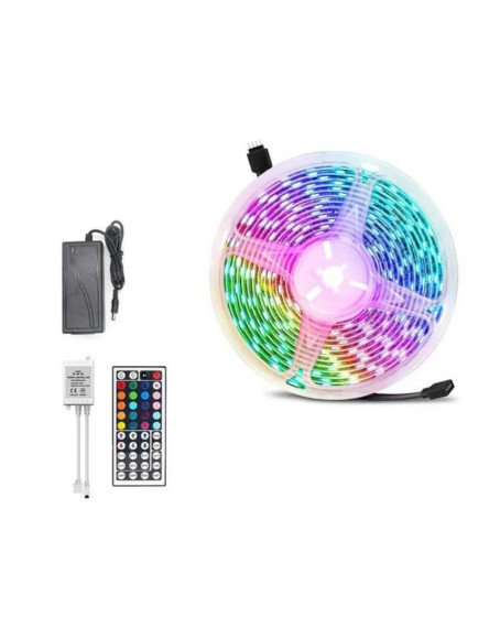 5 Metre RGB LED Şerit Kumandalı 5050 Renk Değiştiren LED Strip 5 Metre RGB LED Şerit Kumandalı 5050 Renk Değiştiren LED Strip