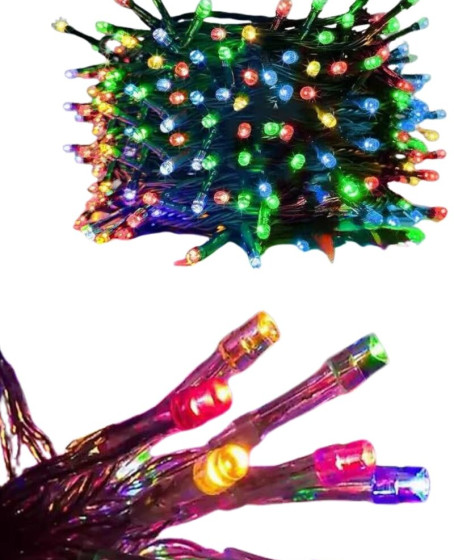5 Metre Ampul LED Işık Renkli RGB Çok Renkli Led Aydınlatma 5 Metre Ampul LED Işık Renkli RGB Çok Renkli Led Aydınlatma