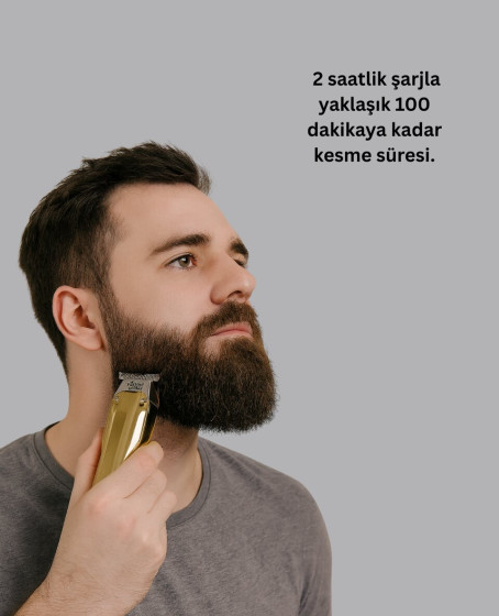 Profesyonel Erkek Tıraş Makinesi Güçlü Kesim ve Uzun Şarj Süreli Profesyonel Erkek Tıraş Makinesi Güçlü Kesim ve Uzun Şarj Süreli