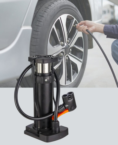 Ayak Pompası Otomobil Motosiklet Bisiklet Lastik Şişirme