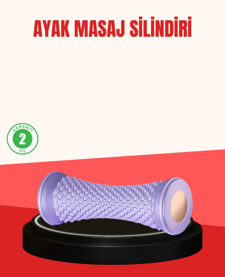 Ayak Masaj Silindiri Derin Doku Masajı Kirpi Topu Akupunktur Etkili Ayak Masaj Silindiri Derin Doku Masajı Kirpi Topu Akupunktur Etkili