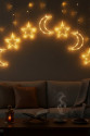 Büyük Ay Yıldız Ramazan Led Işık Dekoratif Işıklı Süs Büyük Ay Yıldız Ramazan Led Işık Dekoratif Işıklı Süs