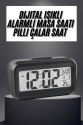 Gece Dijital Masa Saati Dijital Alarmlı Led Ekran Pilli Çalar Saat Gece Dijital Masa Saati Dijital Alarmlı Led Ekran Pilli Çalar Saat