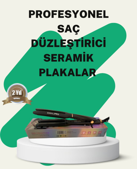 Daling Profesyonel Saç Düzleştirici Seramik Yüzey Tüm Saç Tipleri İçin Daling Profesyonel Saç Düzleştirici Seramik Yüzey Tüm Saç Tipleri İçin