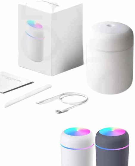 Humidifier LED Işıklı Mini Ortam Oda Kokusu Aromaterapi Buhardanlık Humidifier LED Işıklı Mini Ortam Oda Kokusu Aromaterapi Buhardanlık