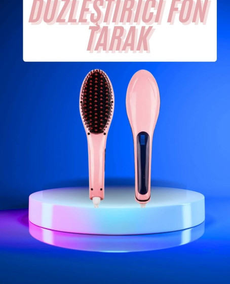 Saç Düzleştirici Tarak Dijital Göstergeli Seramik Kaplama Sıkı Dişli Saç Düzleştirici Tarak Dijital Göstergeli Seramik Kaplama Sıkı Dişli