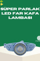 LED Kafa Lambası Kamp Yürüyüş ve Gece Kullanımı İçin