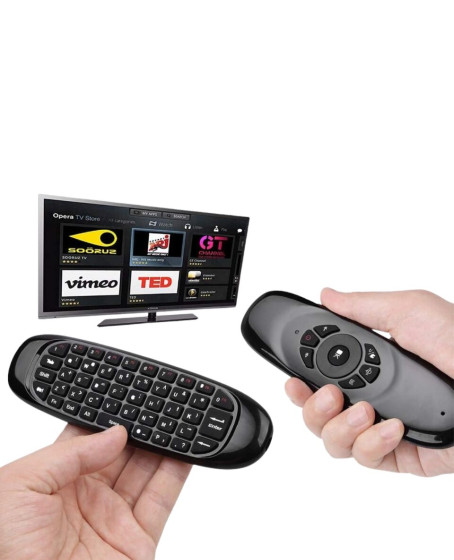 Android TV ve PC Uyumlu Kablosuz Hava Fareli Kumanda