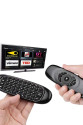 Android TV ve PC Uyumlu Kablosuz Hava Fareli Kumanda